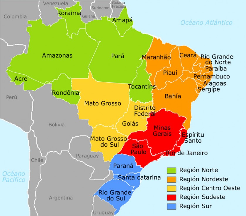 Resultado de imagem para BRASIL MAPA